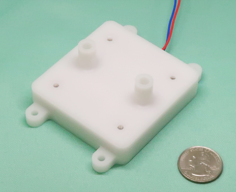 New Piezoelectric Pump (for Liquids)【Under development】