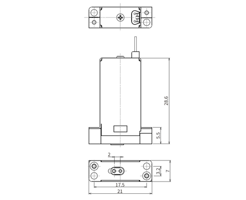 O-Ring Isolation Valve - QEV Series [2-way NC / Orifice: 0.8 mm]