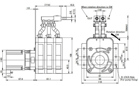 Ring Pump - RP-3S Series [Stepper Motor]