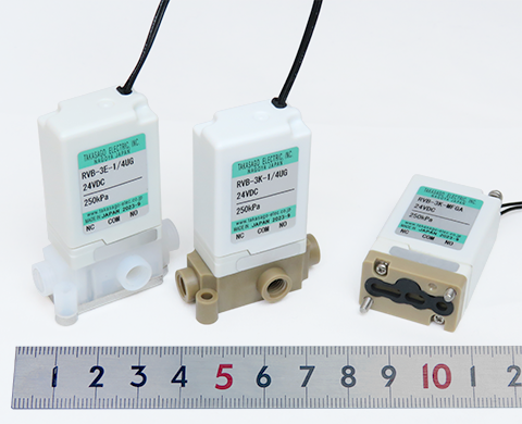 Rocker Solenoid Valve - RVB Series - Takasago Fluidic Systems