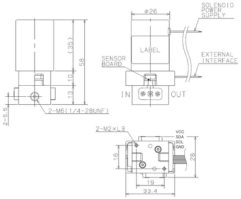 Solenoid Valve with Built-In Sensor to Detect Leaks