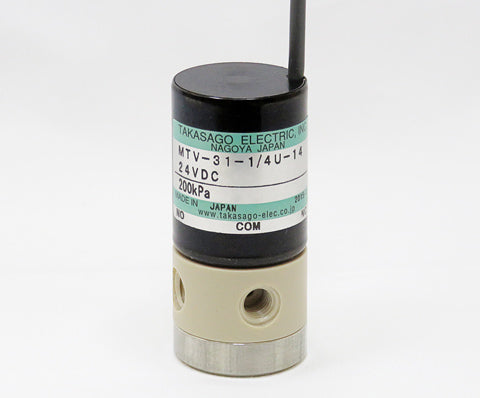 Diaphragm Valve - MTV Series [3-way / Orifice: 1.6 mm / PTFE, PCTFE Body]