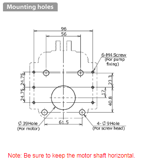 Ring Pump RP-2S Series [Discharge Rate: 1,000 - 1,600 mL/min]