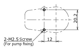 Ring Pump RP-CⅢ Series [Discharge Rate: 1.6 - 2.8 mL/min]