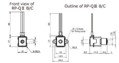Stepper Motor Type of RP-QⅡ/RP-QⅢ Series