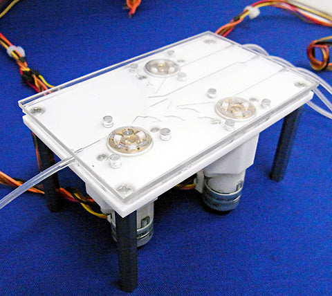 Disposable Flow Cytometer with Low-Pulsation Chip Pumps