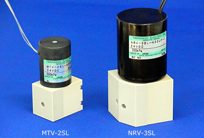 Solenoid-Driven Slider Valve - NRV Series [Orifice: 1.0 mm]